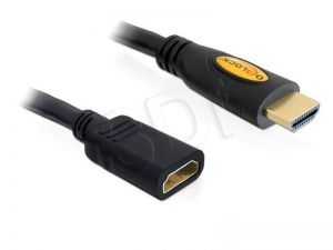 DELOCK PRZEDŁUŻACZ HDMI M/F + HIGH SPEED ETHERNET 3.0M