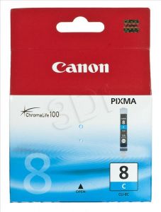 CANON Tusz Niebieski CLI-8C=CLI8C=0621B001, 420 str.