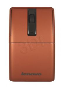 LENOVO Mysz bezprzewodowa laserowa N70 888014324 1200dpi pomarańczowa