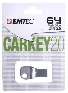 Emtec Flashdrive CAR KEY D300 64GB USB 2.0 5 kolorów (niebieski, zielony, szary, pomarańczowy, różow
