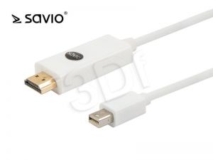 SAVIO KABEL MINI DP - HDMI 3M CL-84