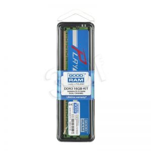 GOODRAM DDR3 PLAY 16GB PC1600 2x8GB BLUE CL10