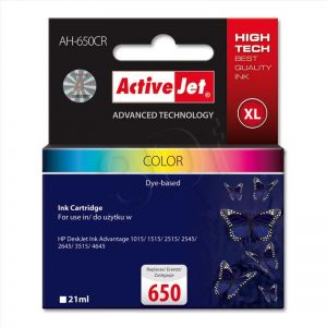 ActiveJet AH-650CR tusz trójkolorowy do drukarki HP (zamiennik HP 650 CZ102AE) Premium